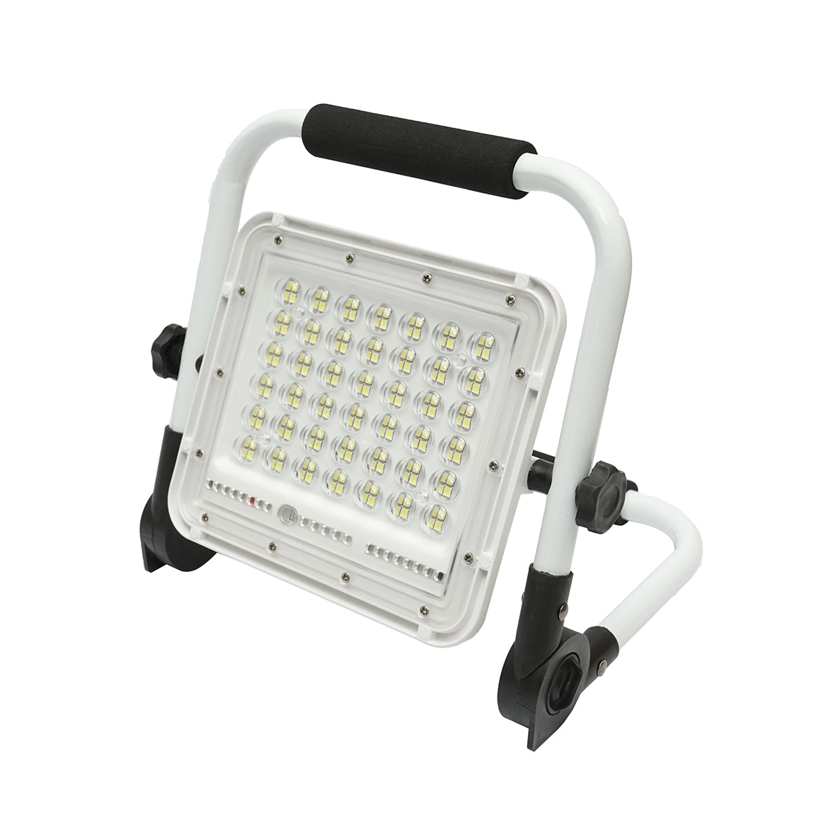 Lampada da lavoro portatile a LED 60W, 6500K con batteria ricaricabile e supporto IP65 - immagine 2
