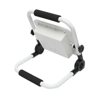 Lampada da lavoro portatile a LED 60W, 6500K con batteria ricaricabile e supporto IP65 - immagine 3
