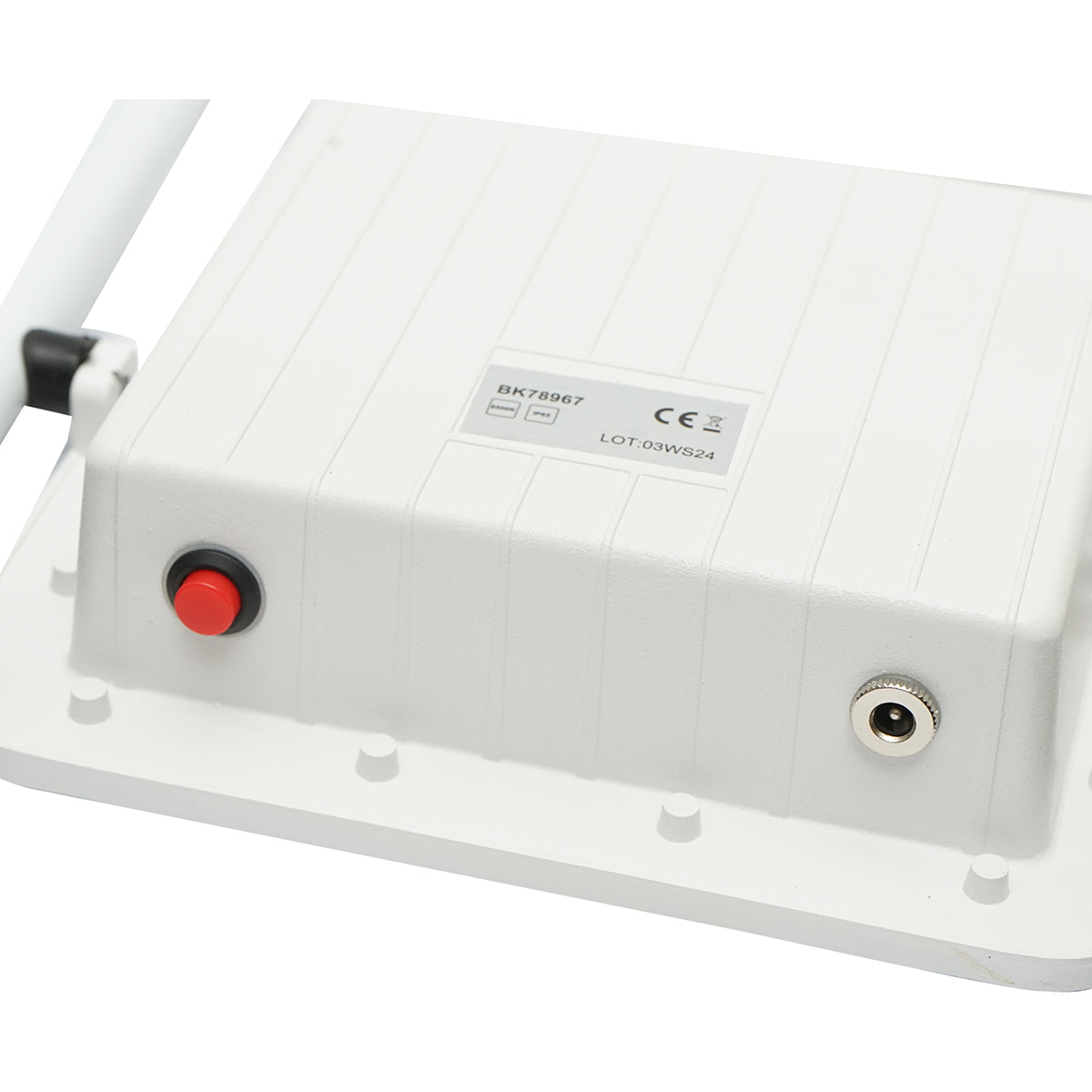 Lampada da lavoro portatile a LED 60W, 6500K con batteria ricaricabile e supporto IP65 - immagine 6