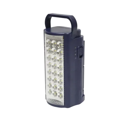 Lampada da lavoro portatile a LED con batteria 6V 4Ah, USB, 100x95x200mm - immagine 2