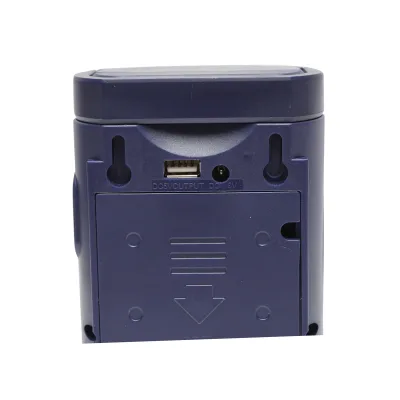 Lampada da lavoro portatile a LED con batteria 6V 4Ah, USB, 100x95x200mm - immagine 5