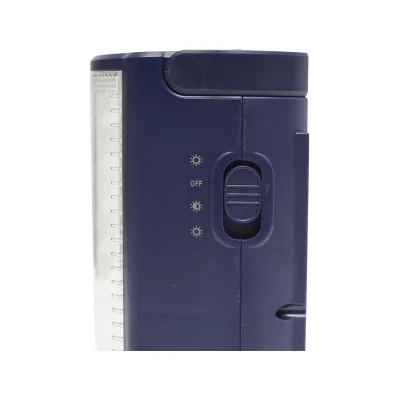 Lampada da lavoro portatile a LED con batteria 6V 4Ah, USB, 100x95x200mm - immagine 4