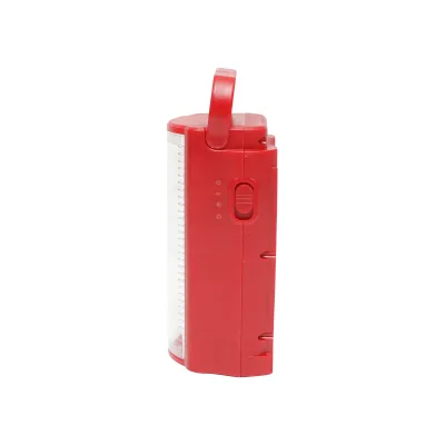 Lampada da lavoro portatile a LED con batteria 6V 4Ah, USB, 100x95x200mm - immagine 3