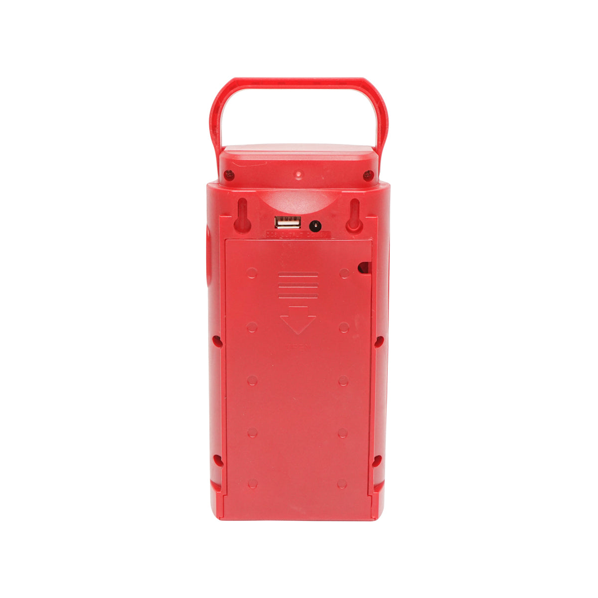 Lampada da lavoro portatile a LED con batteria 6V 4Ah, USB, 100x95x200mm - immagine 4
