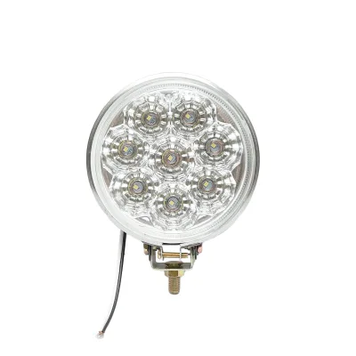 Lampada da lavoro, proiettore con 8 LED, 10-60V, 24W, 114mm, Breckner Germany