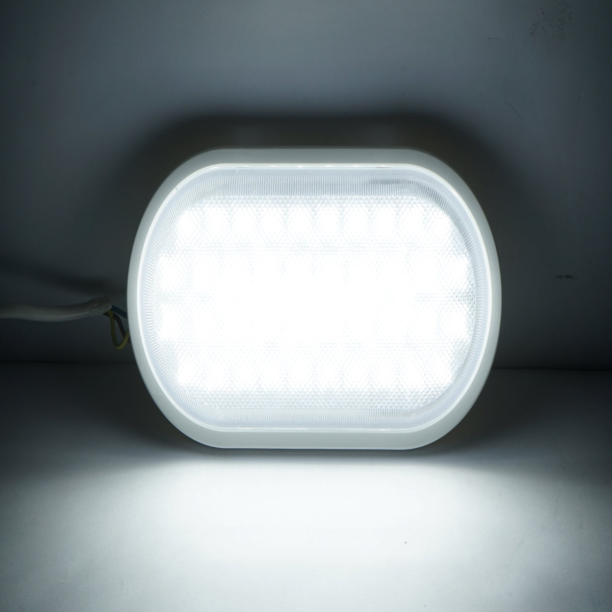 Lampada da parete ovale a LED 18W, 220V, IP65 per interni/esterni 270x140mm Luce fredda - immagine 5
