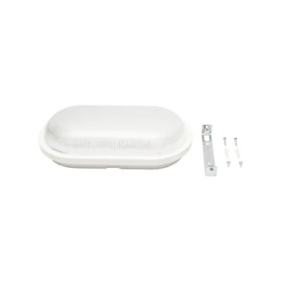 Lampada da parete ovale a LED 18W, 220V, IP65 per interni/esterni 270x140mm Luce fredda