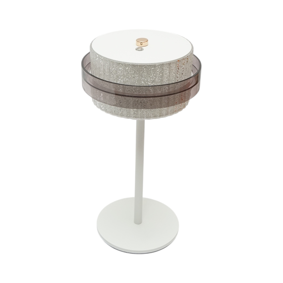 Lampada da tavolo touch LED bianca 3W, batteria 3,7V/1800mAh, ricaricabile tramite USB 5V/2A IP20 - immagine 2