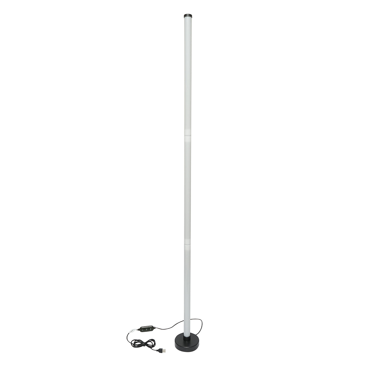 Lampada da terra decorativa a LED RGB 10W, dimmerabile, modalità musica, dinamica, statica con telecomando, bluetooth, applicazione Raingel - immagine 2