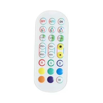 Lampada decorativa da pavimento LED RGB 4.8W dimmerabile, 240lm, modalità musica con telecomando, dimensioni 1500x125x125mm, IP20 - immagine 2