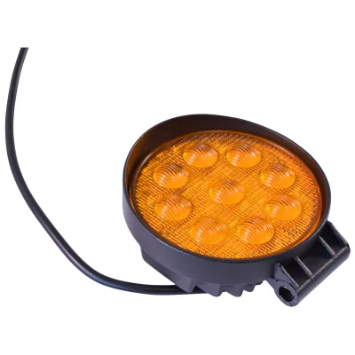 Lampada di illuminazione fendinebbia con 9 LED, 10-30V, 27W, angolo di radiazione 60°, tipo flood. - immagine 2