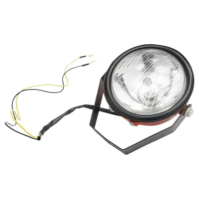 Lampada di lavoro, proiettore universale con supporto e interruttore, 12V - immagine 3