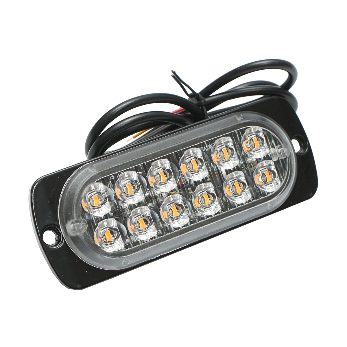Lampada di livello a LED 12-24V, 12W, gialla, 12 LED 110x40x12mm - immagine 3