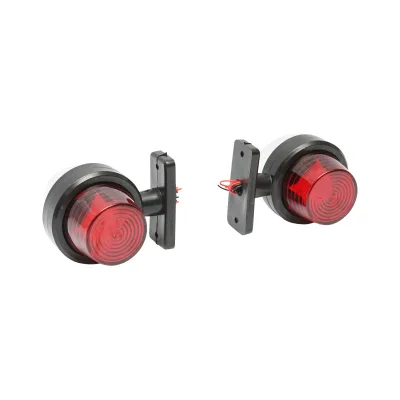 Lampada di posizione a LED, rosso-bianco, 12-24V, Breckner Germany - immagine 2