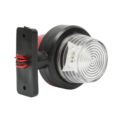 Lampada di posizione a LED, rosso-bianco, 12-24V, Breckner Germany - immagine 4