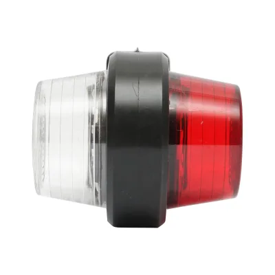 Lampada di posizione a LED, rosso-bianco, 12-24V, Breckner Germany - immagine 5