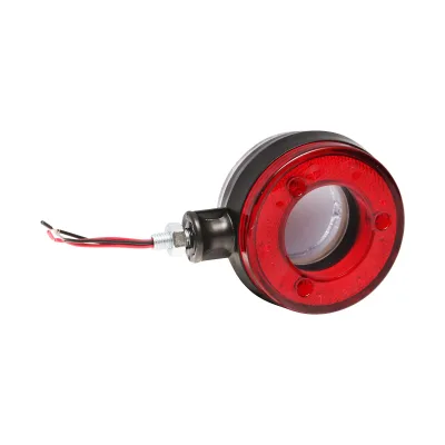 Lampada di posizione con LED, 12-24V, rosso-bianco, Breckner Germany, modello FR0330RW. - immagine 3