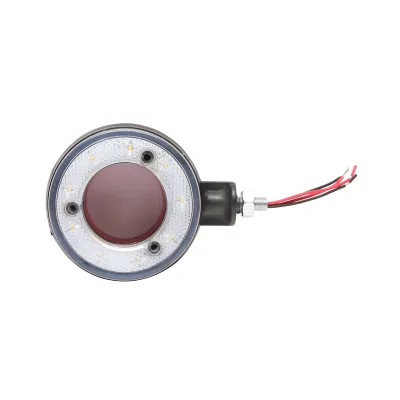 Lampada di posizione con LED, 12-24V, rosso-bianco, Breckner Germany, modello FR0330RW. - immagine 4