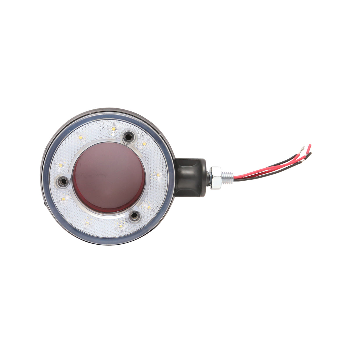 Lampada di posizione con LED, 12-24V, rosso-bianco, Breckner Germany, modello FR0330RW. - immagine 4
