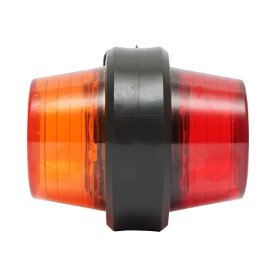 Lampada di posizione con LED, 12-24V, rosso-giallo, 60 mm, Breckner Germany. - immagine 4