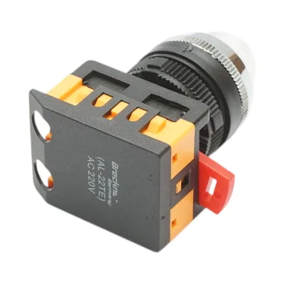 Lampada di segnalazione a LED bianca 220V AC 22mm Breckner Germany - immagine 4
