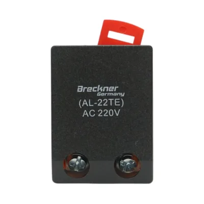 Lampada di segnalazione a LED gialla 220V AC 22mm Breckner Germany - immagine 5