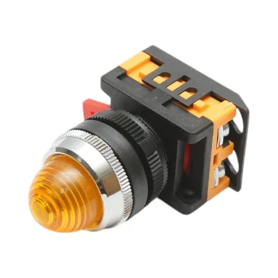 Lampada di segnalazione a LED gialla 24V AC/DC 22mm Breckner Germany - immagine 2
