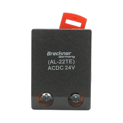 Lampada di segnalazione a LED gialla 24V AC/DC 22mm Breckner Germany - immagine 5
