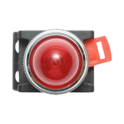 Lampada di segnalazione a LED rossa 220V AC 22mm Breckner Germany - immagine 3