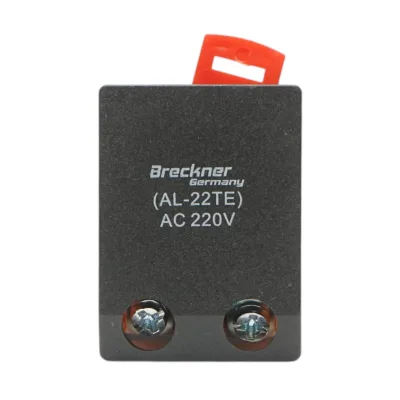Lampada di segnalazione a LED rossa 220V AC 22mm Breckner Germany - immagine 5