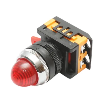 Lampada di segnalazione a LED rossa 24 V CA/CC 22 mm Breckner Germany - immagine 2