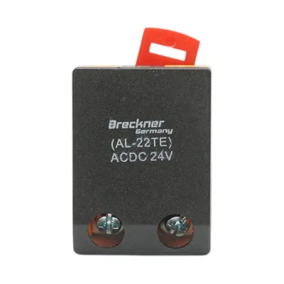 Lampada di segnalazione a LED rossa 24 V CA/CC 22 mm Breckner Germany - immagine 5