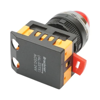 Lampada di segnalazione a LED rossa 24 V CA/CC 22 mm Breckner Germany - immagine 4
