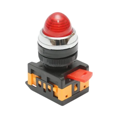 Lampada di segnalazione a LED rossa 24 V CA/CC 22 mm Breckner Germany
