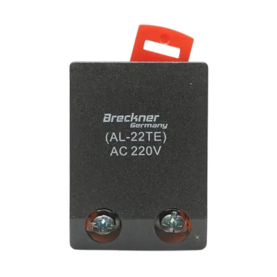 Lampada di segnalazione a LED verde 220V AC 22mm Breckner Germany - immagine 5