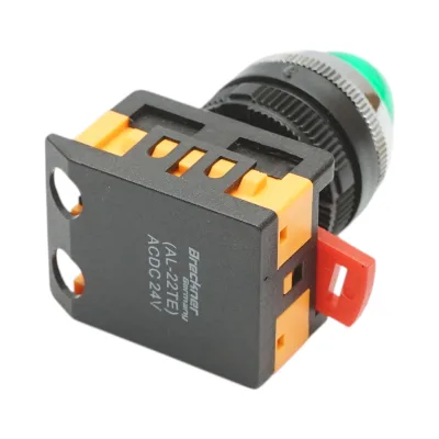 Lampada di segnalazione a LED verde 24 V CA/CC 22 mm Breckner Germany - immagine 4