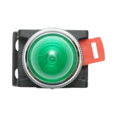 Lampada di segnalazione a LED verde 24 V CA/CC 22 mm Breckner Germany - immagine 3