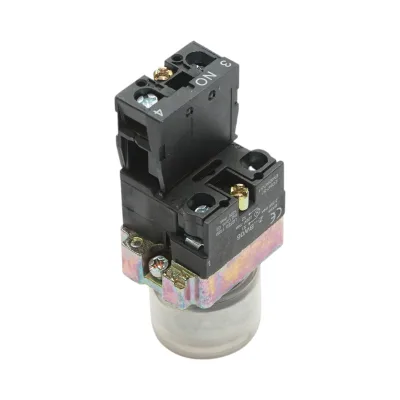 Lampada di segnalazione bianca con alimentazione diretta e protezione 1NO, 220V, IP65, LAY5 Breckner Germany - immagine 4