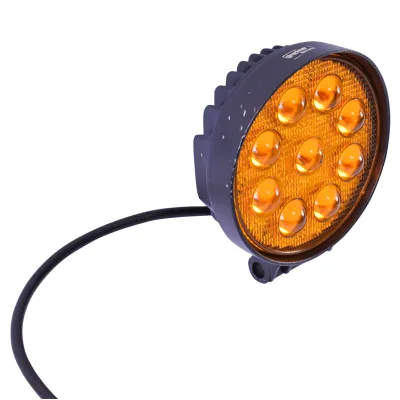 Lampada fendinebbia con 9 LED, 10-30V, 27W, angolo di radiazione 30°, tipo spot, Breckner Germany - immagine 4