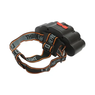 Lampada frontale con 9 LED, 4 modalità di illuminazione, ricaricabile tramite USB - immagine 6