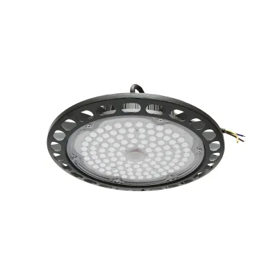 Lampada industriale LED High-Bay 100W, 220V, 8000K per capannone/magazzino 235x75mm