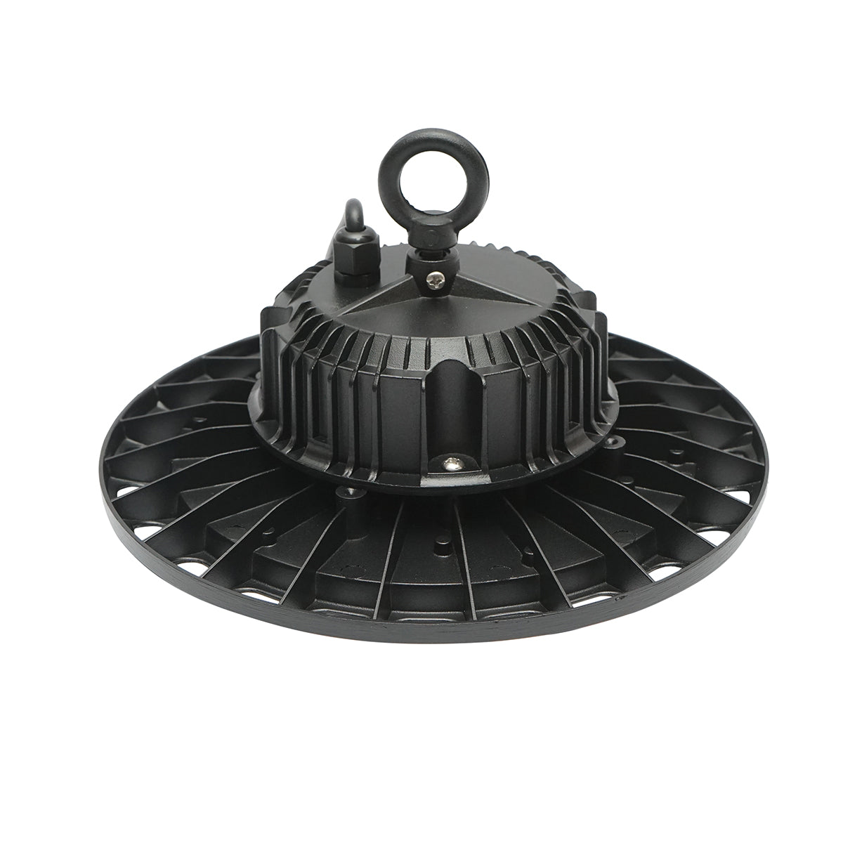 Lampada industriale LED High-Bay 100W, 220V, 8000K per capannone/magazzino 235x75mm - immagine 3