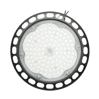 Lampada industriale LED High-Bay 100W, 220V, 8000K per capannone/magazzino 235x75mm - immagine 2