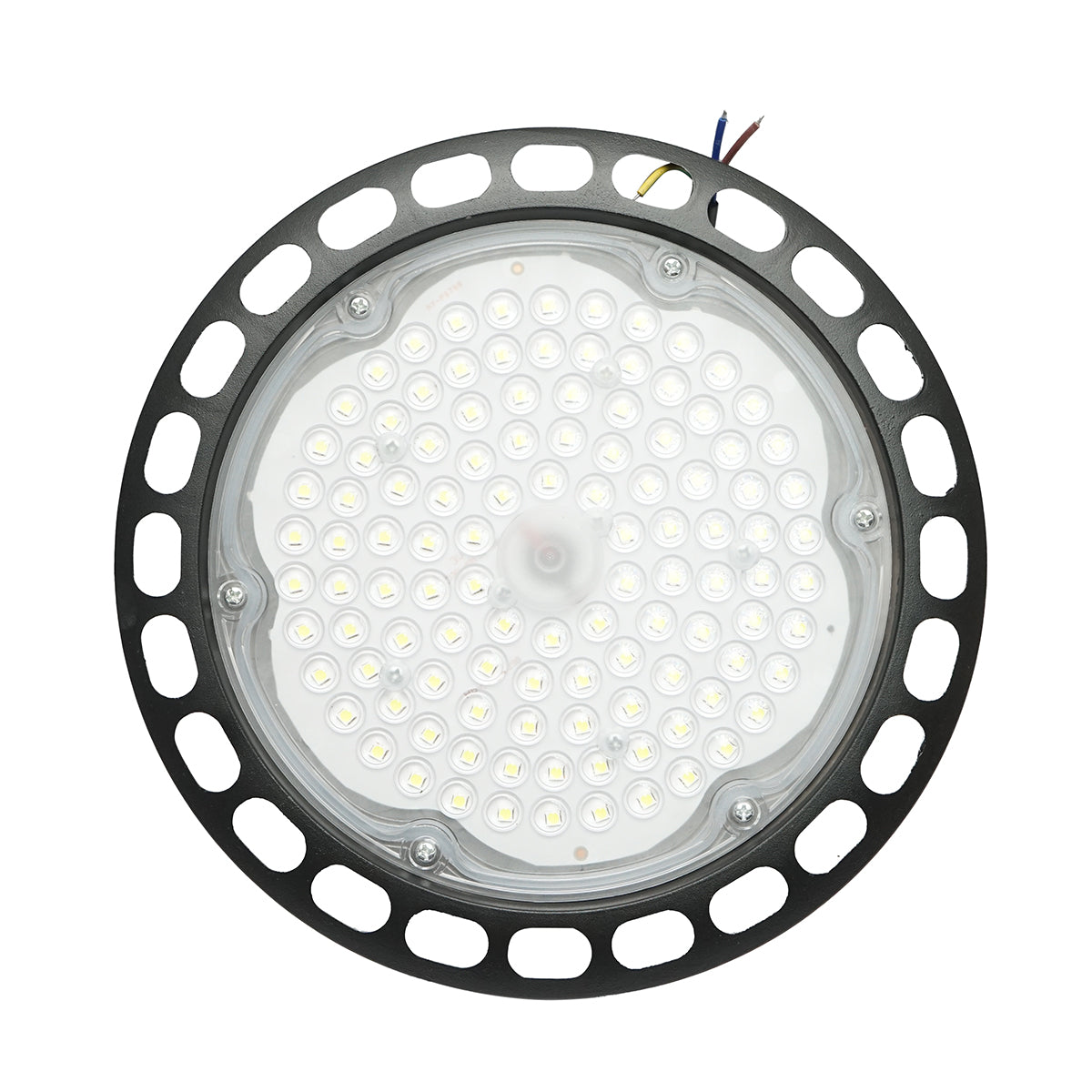 Lampada industriale LED High-Bay 100W, 220V, 8000K per capannone/magazzino 235x75mm - immagine 2
