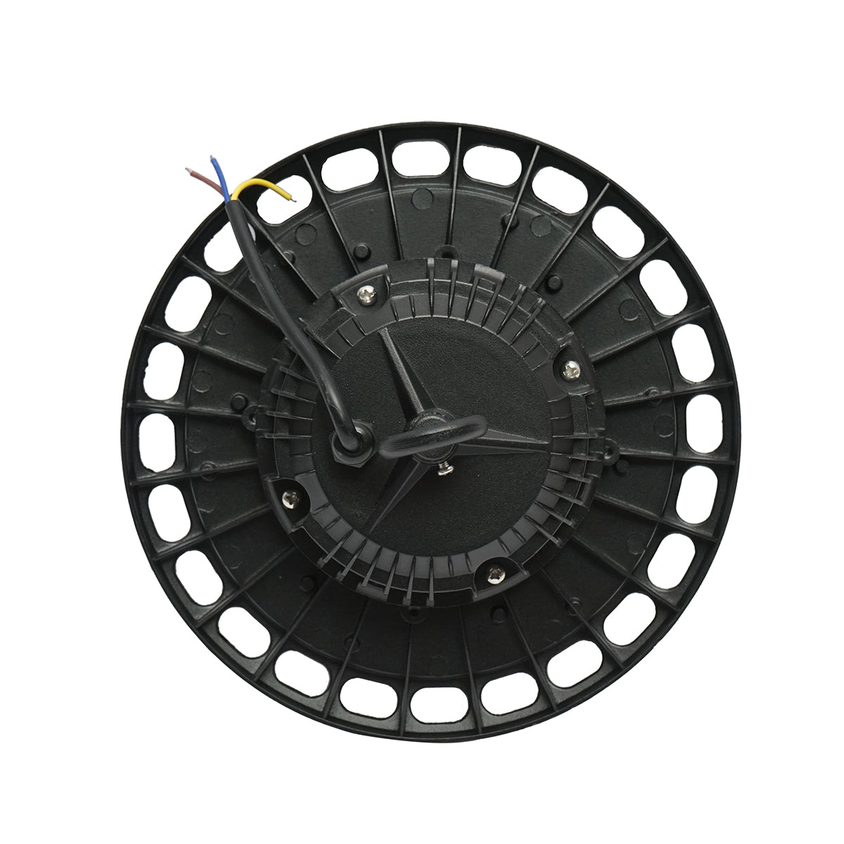 Lampada industriale LED High-Bay 100W, 220V, 8000K per capannone/magazzino 235x75mm - immagine 4