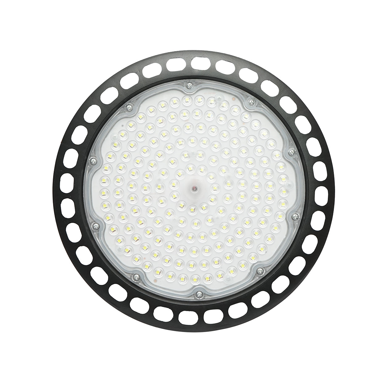 Lampada industriale LED High-Bay 150W, 220V, 8000K per capannone/magazzino 290x75mm - immagine 2