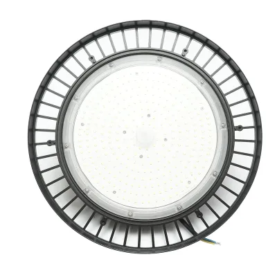 Lampada industriale LED High-Bay 200W, 220V, 6000K, 30000lm per capannoni, magazzini 380x140mm Breckner Germany - immagine 2