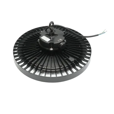 Lampada industriale LED High-Bay 200W, 220V, 6000K, 30000lm per capannoni, magazzini 380x140mm Breckner Germany - immagine 3