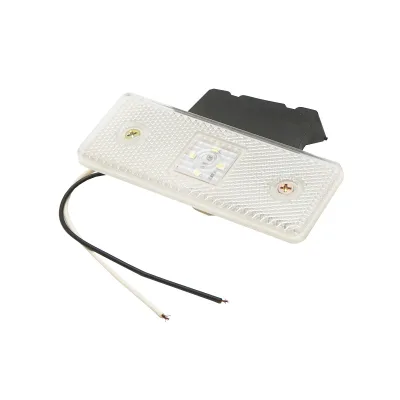 Lampada laterale  bianca con 4 LED SMD, 24V - immagine 4