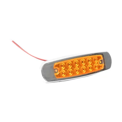 Lampada laterale  con 12 LED, 24V, Breckner Germany - immagine 2